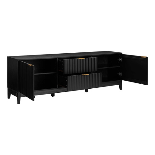 Core Living Decoris 2 Door 2 Drawer TV Unit | Temple & Webster