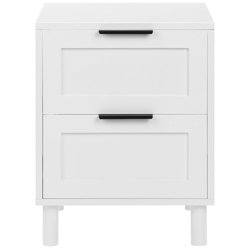 Elijah Bedside Table with 2 Drawers