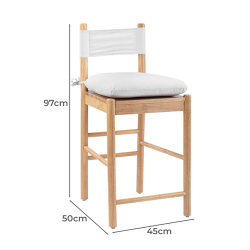 97cm Roberto Upholstered Barstool