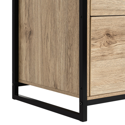 Hensley 2 Drawer Open Wardrobe