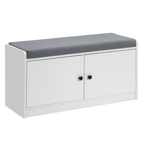 Core Living Sloane 2 Door Shoe Storage Bench | Temple & Webster