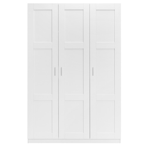 Core Living White Morana 3 Door Wardrobe | Temple & Webster