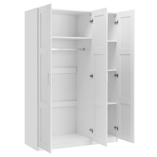 White Morana 3 Door Wardrobe