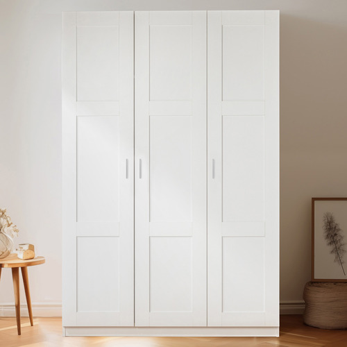 White Flair 3 Door Wardrobe