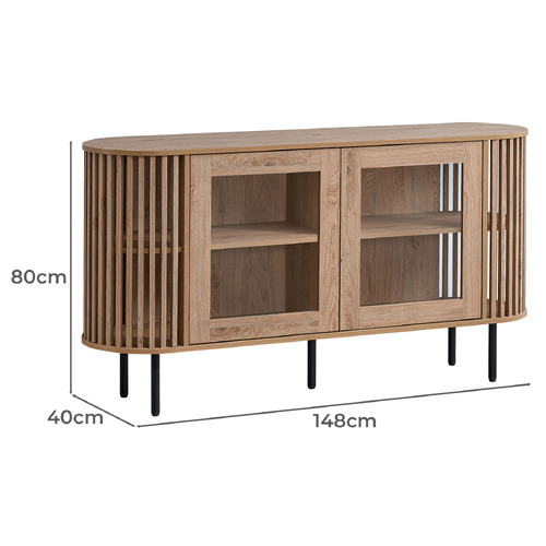 Adelai 2 Door Buffet