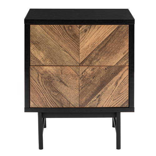 Colbert 2 Drawer Bedside Table