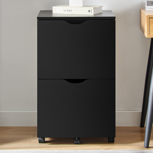 Leola 2 Drawer Mobile Pedestal