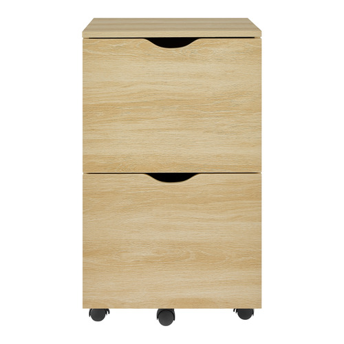 Leola-2-Drawer-Mobile-Pedestal