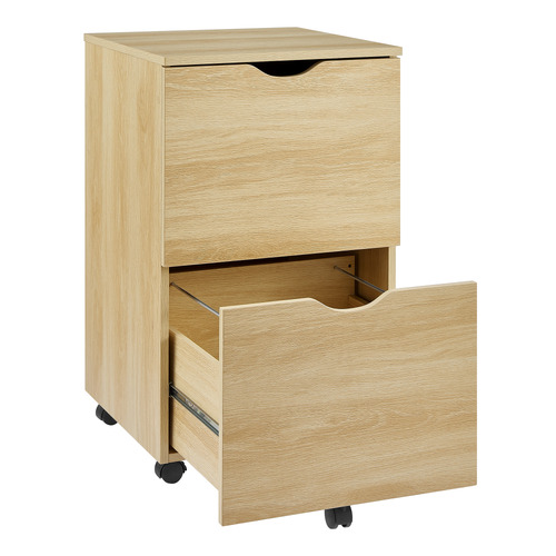 Leola-2-Drawer-Mobile-Pedestal