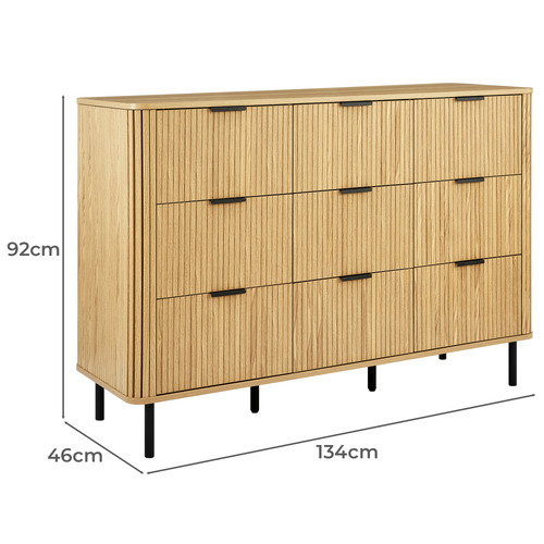 Callix 9 Drawer Chest