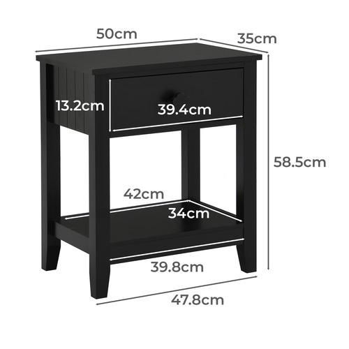 Pericles Bedside Table