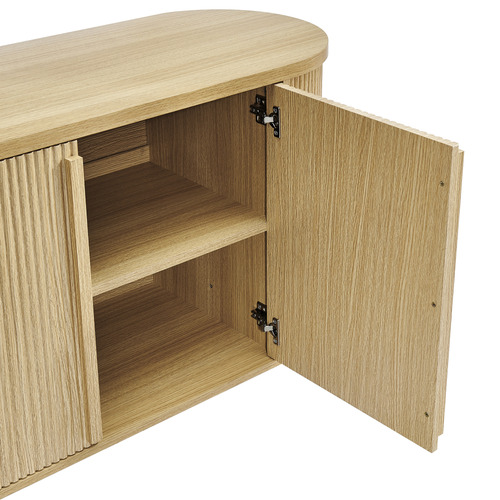 Adrian Fluted 4 Door TV Unit