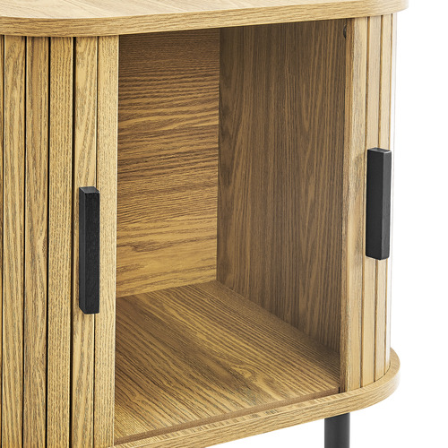 Callix 2 Door Bedside Table