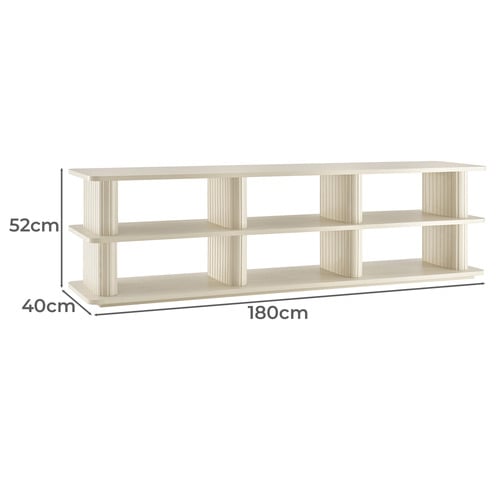 Florian 6 Shelf TV Unit