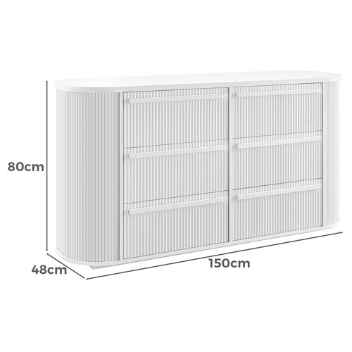 Caleigh 6 Drawer Chest