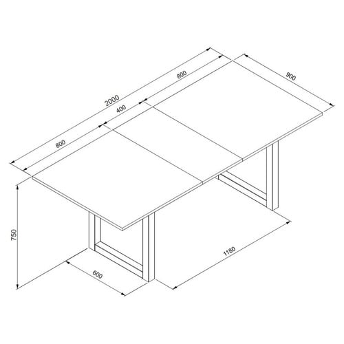Calexico Extendable Dining Table