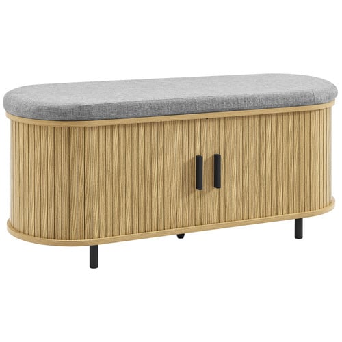 48cm Ragnar 2 Door Shoe Storage Bench