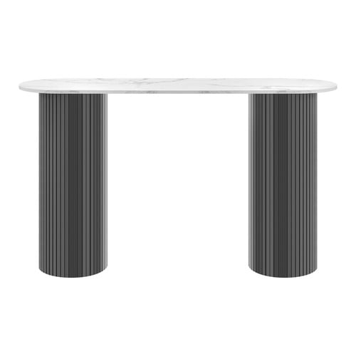 Ragnar Faux Marble Console Table