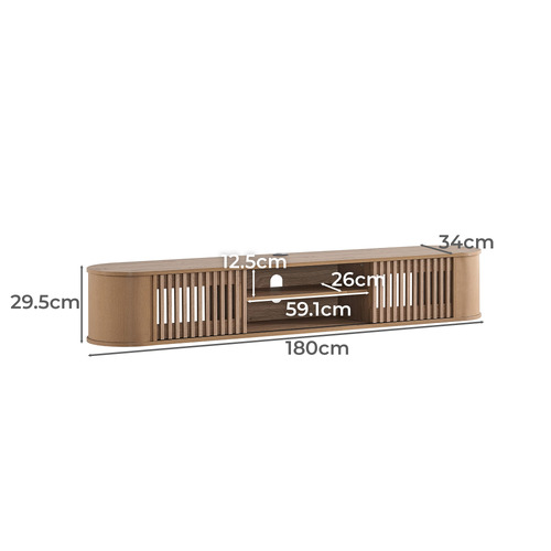 Rosa 2 Door Floating TV Unit