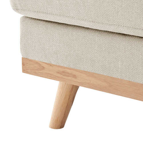 Curtis 3 Seater Upholstered Storage Sofa Bed with Chaise