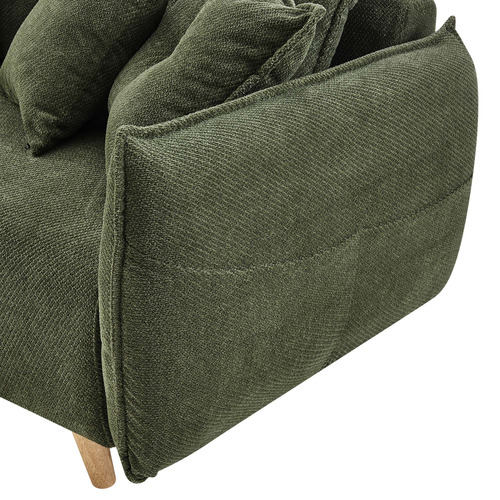 Thomas 3 Seater Upholstered Storage Sofa Bed with Chaise