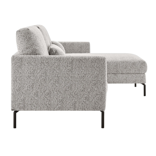 Alaba 3 Seater Upholstered Sofa with Chaise