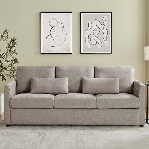 Saule 3 Seater Upholstered Storage Sofa