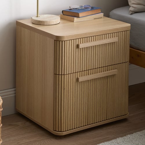 Caleigh 2 Drawer Bedside Table