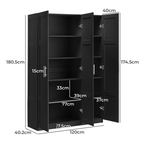 Morana 3 Door Cupboard