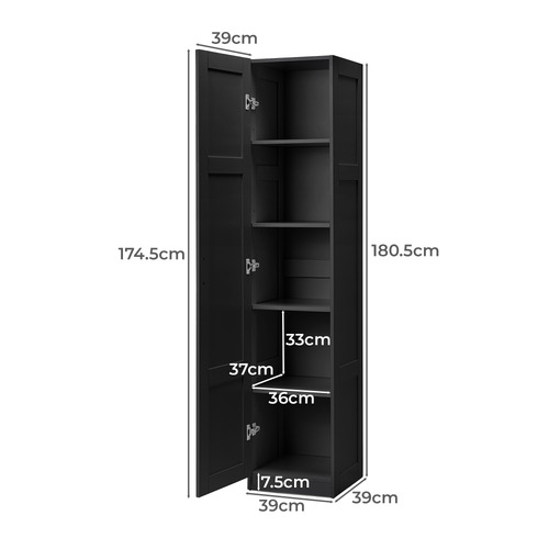 Morana 5 Shelf Cupboard