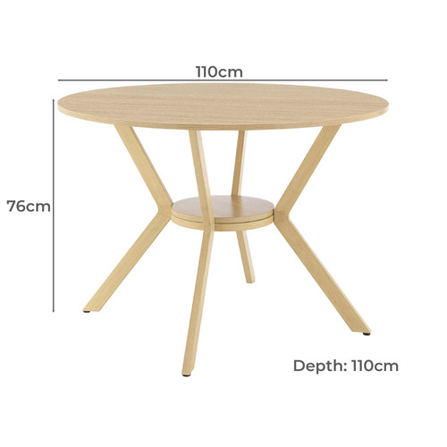 Mickee Round Dining Table