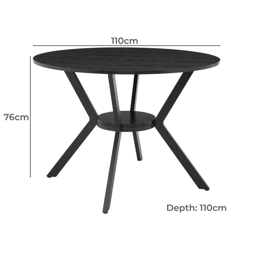 Mickee Round Dining Table