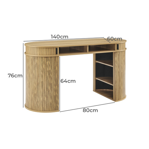 Calix 2 Door Study Desk