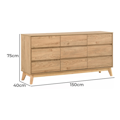 Anderson 9 Drawer Chest