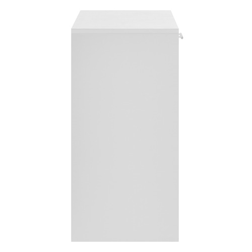 White Morana 2 Door Laundry Hamper