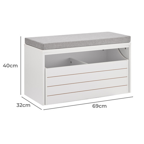 Lia Shoe Storage Bench