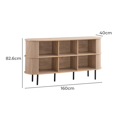 Liam 4 Sliding Door Sideboard Buffet