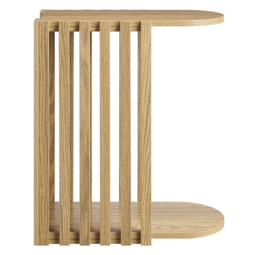 Multum Slatted Side Table