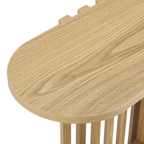 Multum Slatted Side Table