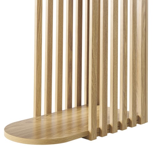 Multum Slatted Side Table