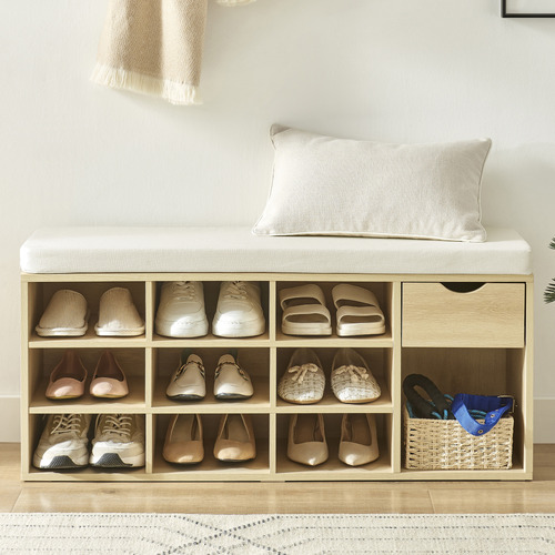 Sloane 1 Drawer Shoe Storage Bench