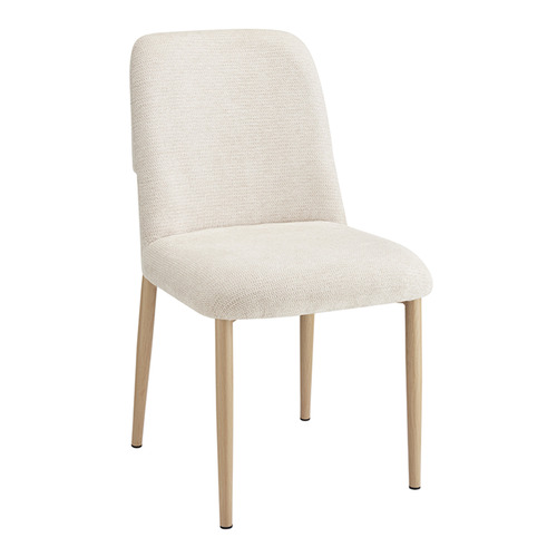 Beige Elara Upholstered Dining Chairs