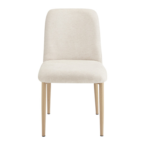 Beige Elara Upholstered Dining Chairs