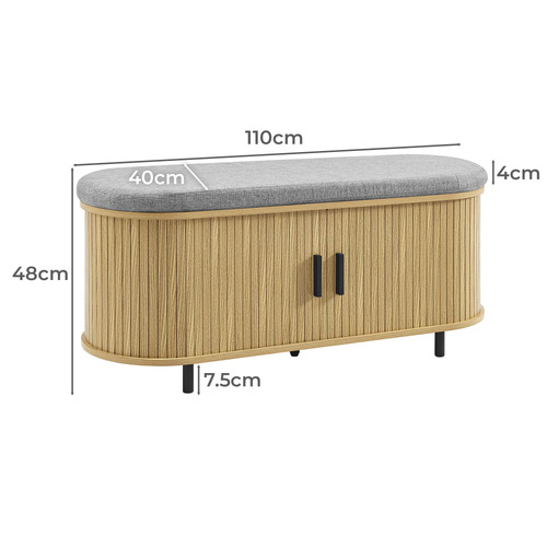 Callix 2 Door Shoe Storage Bench