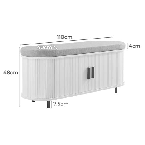Callix 2 Door Shoe Storage Bench