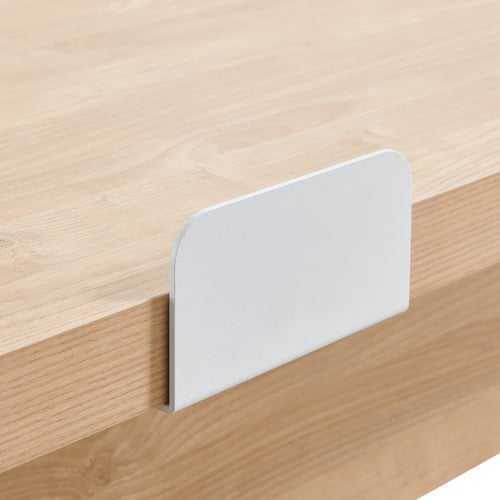 Natural Merida Gas Lift Storage Queen Bed Frame