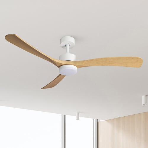 Murray 142cm Smart Ceiling Fan with Remote Control & LED Light