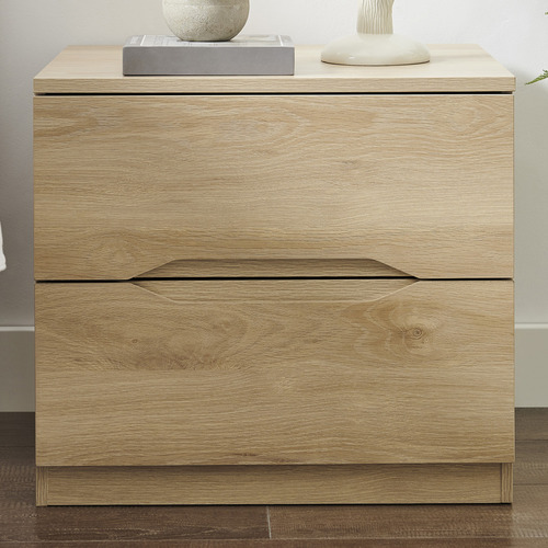 Marilyn 2 Drawer Bedside Table