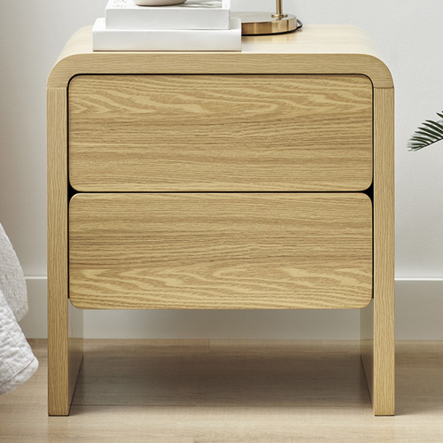 Mina 2 Drawer Bedside Table