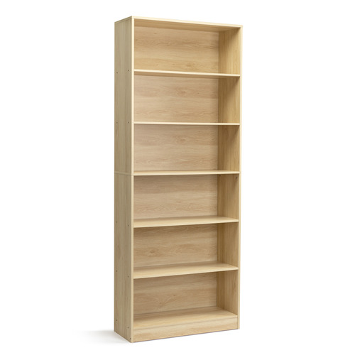 Belle-78cm-6-Tier-Bookcase